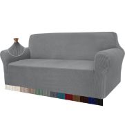 RRP £26.99 Granbest High Stretch Sofa Cover 3-Seater Super Soft Stylish Couch Cover