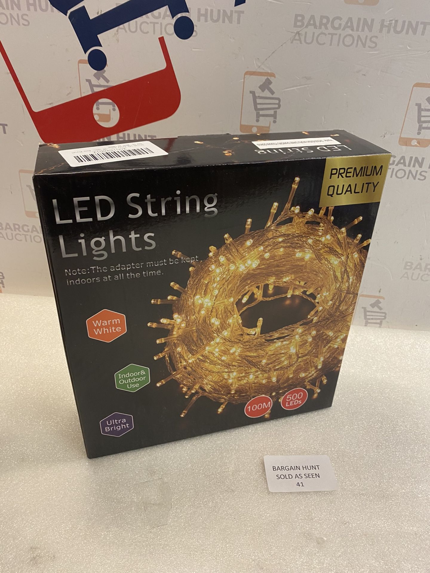 RRP £39.99 Ulinek 100M LED String Lights Outdoor/ Indoor, 500LED Decoration Fairy String Lights - Image 2 of 2
