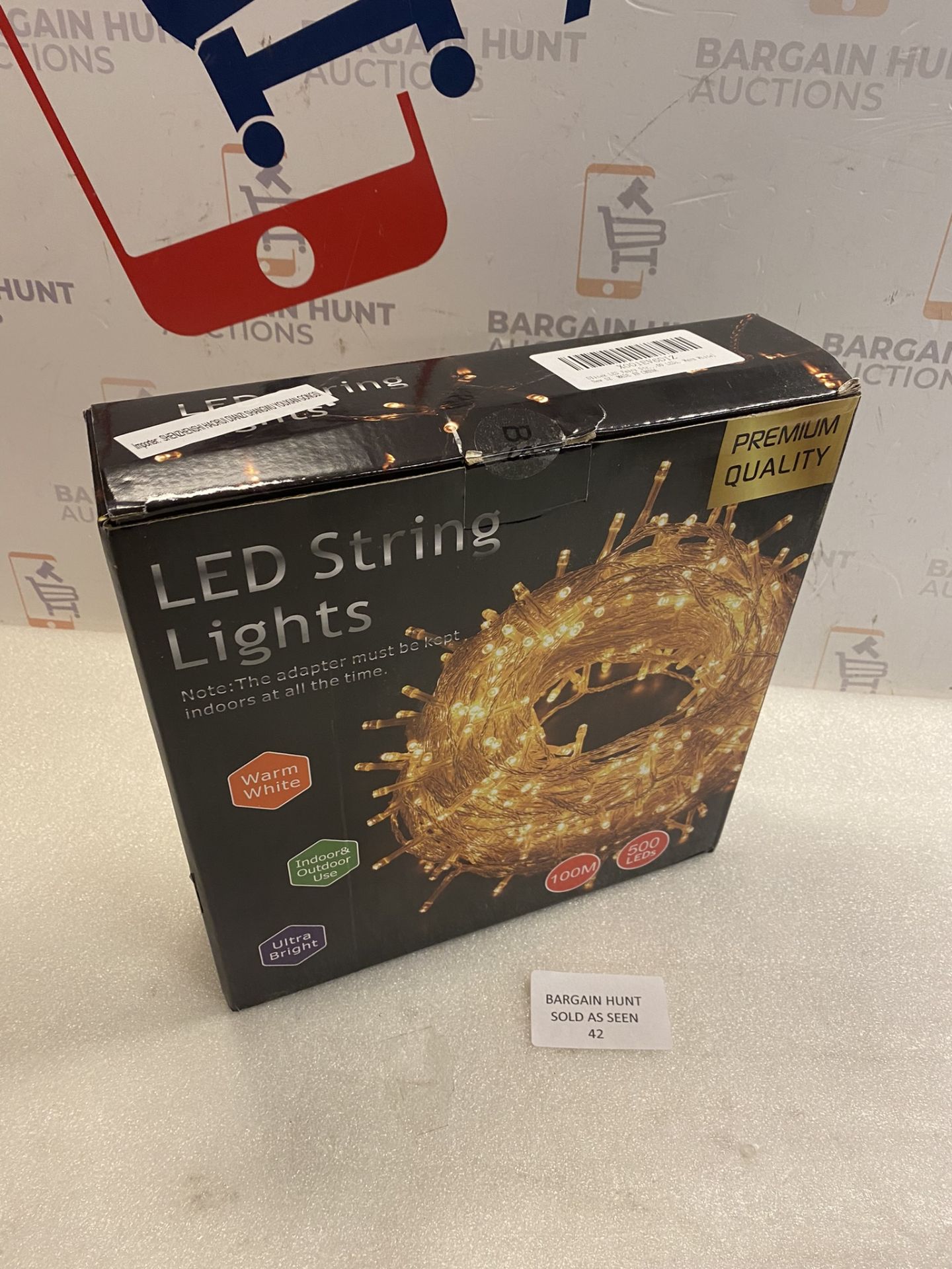 RRP £39.99 Ulinek 100M LED String Lights Outdoor/ Indoor, 500LED Decoration Fairy String Lights - Image 2 of 2