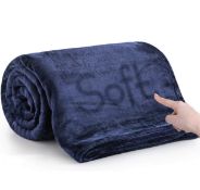 RRP £23.99 Moonlight Silk Touch Warm Flannel Fleece Blanket Soft Fluffy Throw, 150x200cm