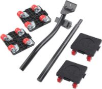 RRP £24.99 Heavy Furniture Mover Lifter with Extension Bar and 4 Wheeled Furniture Sliders