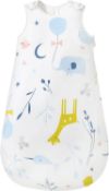 RRP £20.99 Baby Winter Sleeping Bag, Toddler Sleeping Bag, 2.5 Tog Sleeping Bag, 100% Cotton