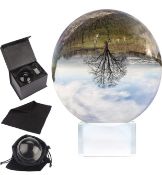 Belle Vous K9 Crystal Ball 80mm Photography Ball Clear Lens Sphere for Photos RRP £16.99