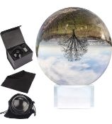 Belle Vous K9 Crystal Ball 80mm Photography Ball Clear Lens Sphere for Photos RRP £16.99