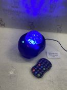 RRP £24.99 LED Night Light Projector, 3 in 1 LED Galaxy Starry Light Ocean Wave Projector