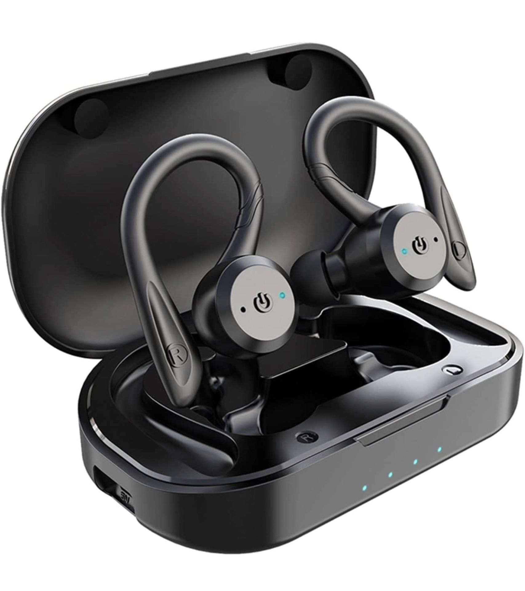 RRP £25.99 Apekx Bluetooth Headphones True Wireless Earbuds with Charging Case IPX7 Waterproof