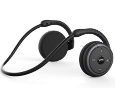 RRP £23.99 AEAK Bluetooth Headphone Sports Zero Pressure Foldable with Built-In Mic Earphones