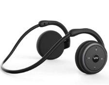 RRP £23.99 AEAK Bluetooth Headphone Sports Zero Pressure Foldable with Built-In Mic Earphones