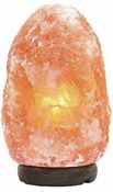 Natural Himalayan Crystal Rock Salt Lamp Hand Crafted with UK Switch Cable and Bulb