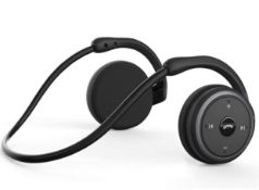 RRP £23.99 AEAK Bluetooth Headphone Sports Zero Pressure Foldable with Built-In Mic Earphones