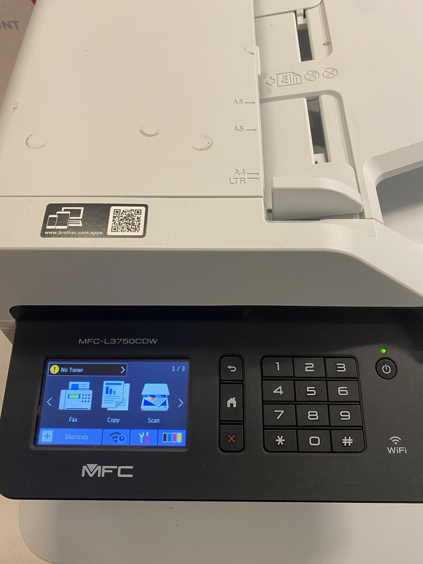 RRP £350 Brother MFC-L3750CDW A4 Colour Multifunction LED Laser Printer - Image 2 of 3