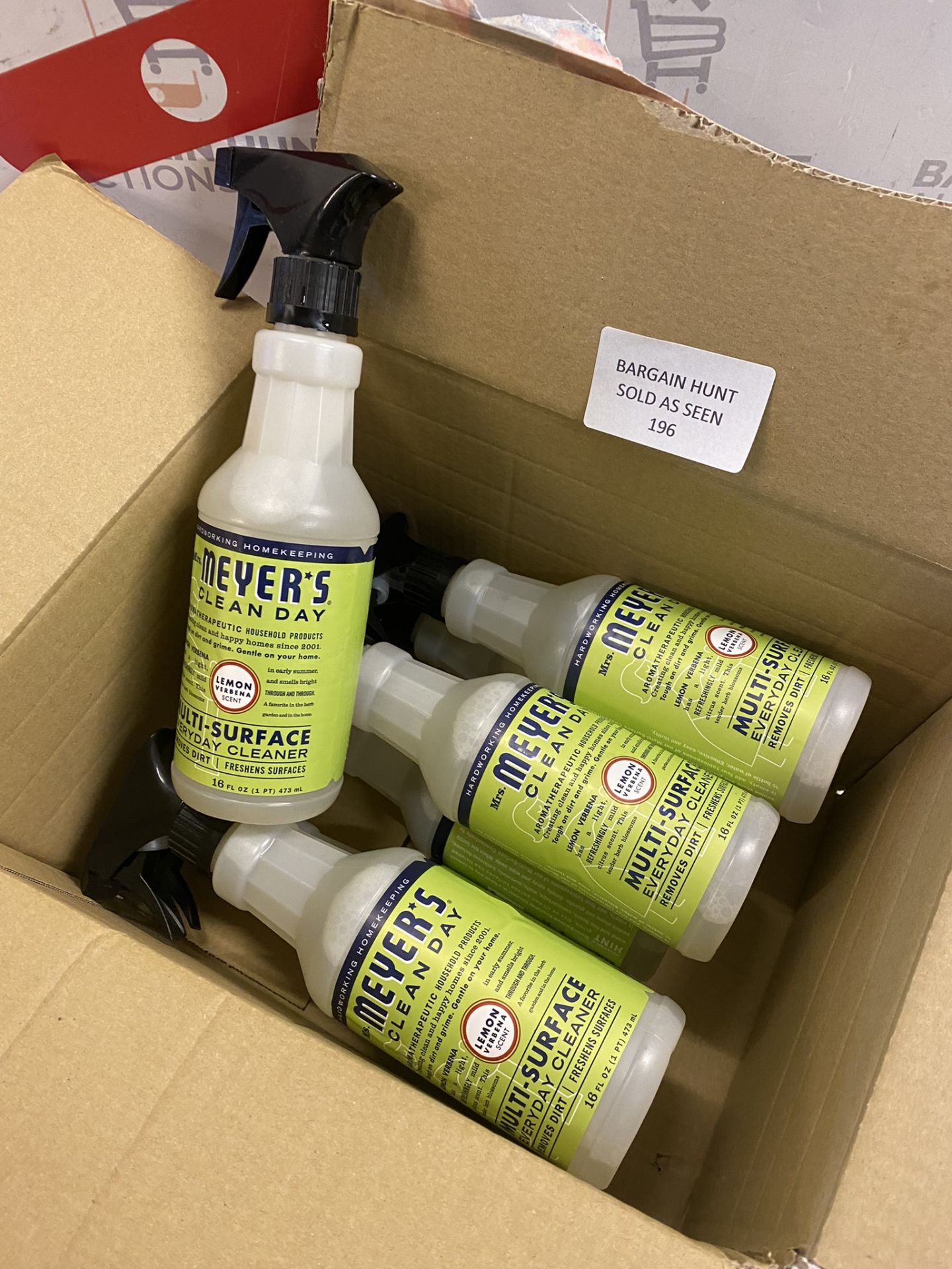 RRP £77 Set of 7 x Mrs Meyer's Clean Day Multi-Surface Everday Cleaner, 16fl oz - Image 2 of 2