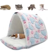 LeerKing Guinea Pig Bed Hideout Cozy Hanging Small Animal House