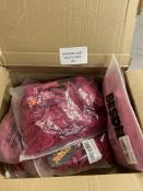 RRP £72 Set of 6 x Besdel Women's Deep V One Piece Babydoll Lace Bodysuit Sleepwear, 3XL