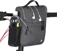 RRP £21.99 Selighting Bike Basket Bag Bicycle Handlebar Bag Front Frame Top Tube Storage Bag