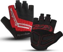 RRP 140 Set of 10 x Kyncilor Cycling Gloves Biking Shock-Absorbing Padded Wear-Resistant