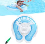 Baby Inflatable Swimming Float Newborn Swimming Ring with Seat