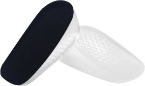 RRP £368 Set of 46 x Fecilia Heel Cushion Pads, Silicone Heel Protectors, Soft Self-Adhesive Pads