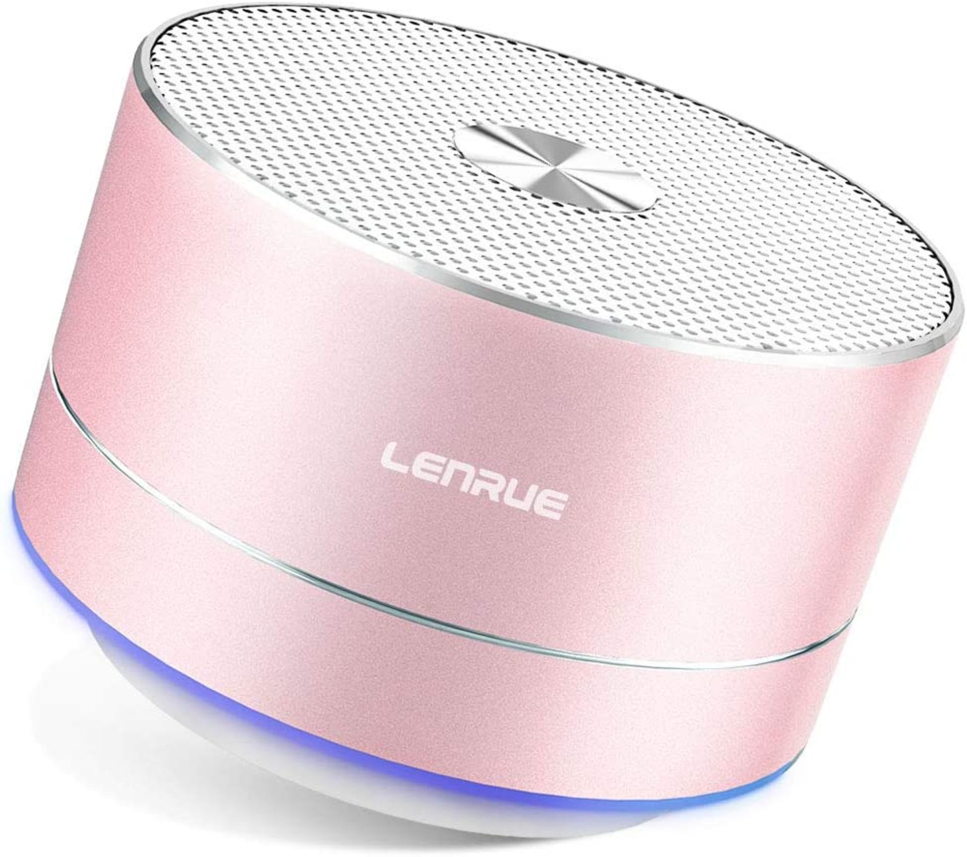 LENRUE Bluetooth Speaker, Mini Portable Speakers with LED Lights RRP £19.99