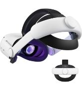 RRP £49.99 Kiwi Design Head Strap Accessories Compatible with Quest 2 VR