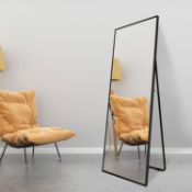 RRP £79.99 Beauty4U Full Length Mirror 140x40cm Free Standing or Hanging Large Floor Mirror