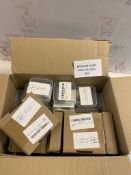 Approximate RRP £200 Box of Pneumatic Connectors Sockets Quick Fittings, Approx 23 Pcs