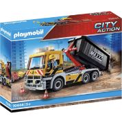 RRP £49.99 Playmobil 70444 City Action Construction Truck with Tilting Trailer