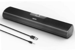 RRP £28.99 VersionTech Computer Speaker Mini Soundbar USB Powered Sound Bar
