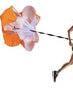 RRP £36 Set of 3 x F1Nergy Running Resistance Parachute Trainer Durable 56" Training Chute