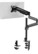 RRP £119.99 Eureka Ergonomic Single Monitor Stand Adjustable Arm