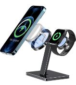 RRP £20.99 EWA 2-In-1 Wireless Charger Stand Compatible with Magsafe Charger