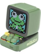 RRP £67.99 Divoom Ditoo Retro Pixel Art Bluetooth Speaker with Programmable RGB LED Screen