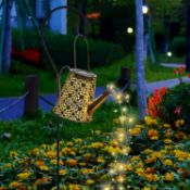 yumcute Solar Watering Can Lights, Waterproof Solar Lights Outdoor Garden Ornament