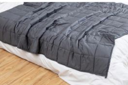 RRP £41.99 Pro Maison Weighted Blanket, Grey 153 x 203cm 7KG, Double/ King Bed