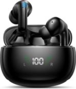 Wireless Earbuds, Bluetooth 5.1 Headphones 35H Playtime Type-C Charging, Touch Control