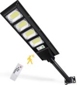 RRP £89.99 DragonLight 400W Solar Street Light 40000LM Super Bright Solar Lamp Security Motion