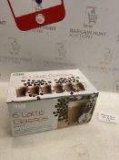 Fusion Pack of 6 Latte Glasses 240ml