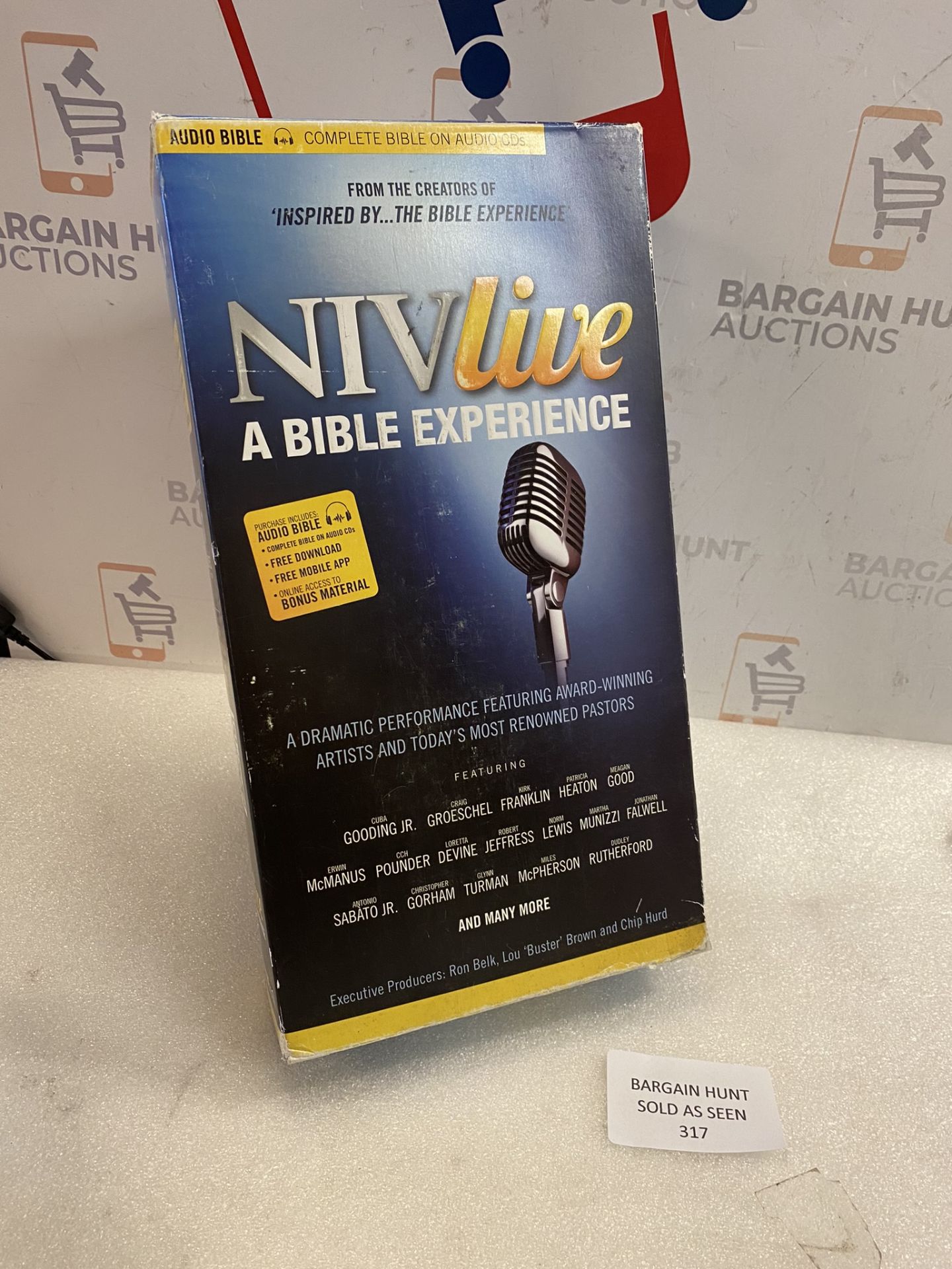 RRP £89.99 NIV Live: A Bible Experience Audio CD – Box set - Image 2 of 2