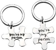 RRP £720 Set of 80 x Keychain Keyring Jewellery Set - Valentines Day Best Friend Gift Keyrings