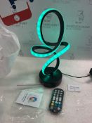 Elegant Colour Changing Table Lamp with Remote Control