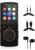 RRP £35.99 MusRun MP3 Player 32GB with Bluetooth Line-In Rip Music