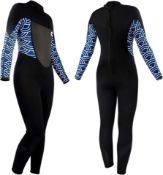 RRP £35.99 Kids Wetsuit, Boys Girls 3mm Neoprene Diving Suit Long Sleeve One Piece Swimsuit