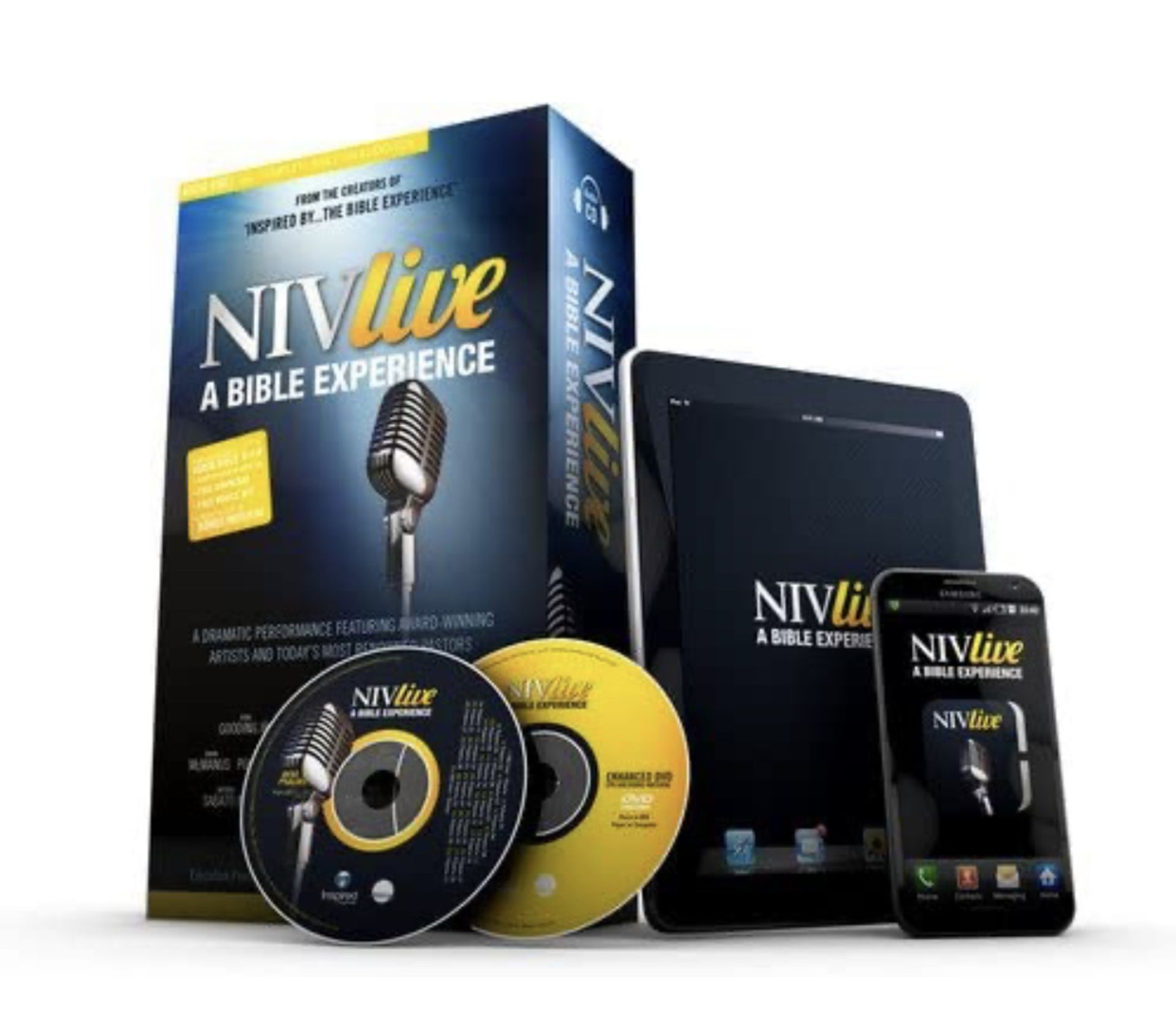 RRP £89.99 NIV Live: A Bible Experience Audio CD – Box set