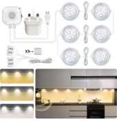 RRP £25.99 Daymeet Under Cabinet Kitchen Lights Motion Sensor USB LED Lights