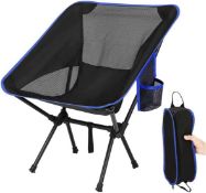 RRP £27.99 Nestling® Portable Ultralight Folding Chair Camping Chair