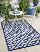 RRP £91.99 Green Decor Reversible Nirvana Rug Garden Patio Indoor/ Outdoor, 150 x 240cm