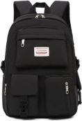 RRP £23.99 KEBEIXUAN Backpacks, 15.6 Inch Anti-Theft School Bag College Laptop Backpack