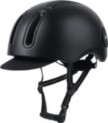 RRP £22.99 Adult Bike Helmet, Crash Style Helmet, Adjustable Breathable with LED Light