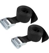 RRP £28.99 Sourcing Map Tie Down Strap Cam Buckle Lashing Strap 2" x 10FT 500KG Load, 2-Pack