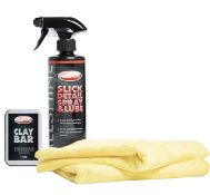 All Shine 100g Complete Clay Bar Kit Includes Spray Lubricant and Two Large Microfibre Towels